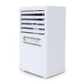 Mini Desktop Air Conditioner Fan Cooling Humidifying Blue/White.