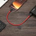 BlitzWolf AmpCore Ⅱ BW-MC10 2.4A Micro Universal Serial Bus Charging Data Cable 0.98ft/0.3m For Samsung S7 Redmi 4 - Red (red). 