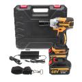 68V 8000mAh New Electric Impact Wrench Cordless Brushless With 2 Rechargeable Battery - 8000mah. 