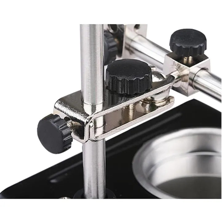 Universal Soldering New Holder Stand For Welding With Magnifier ...