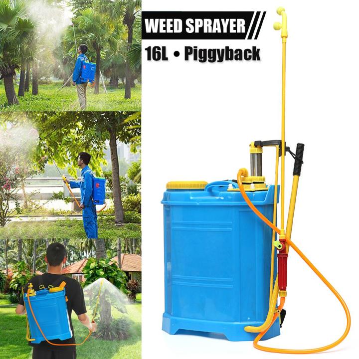 16L Manual New Garden Chemical Sprayer Spray Backpack Bottle Killer ...