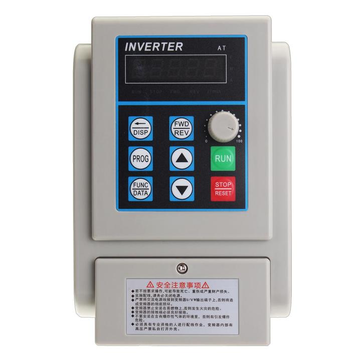220V 2.2KW Permium 3HP Variable Frequency Drive Inverter CNC VFD Single ...