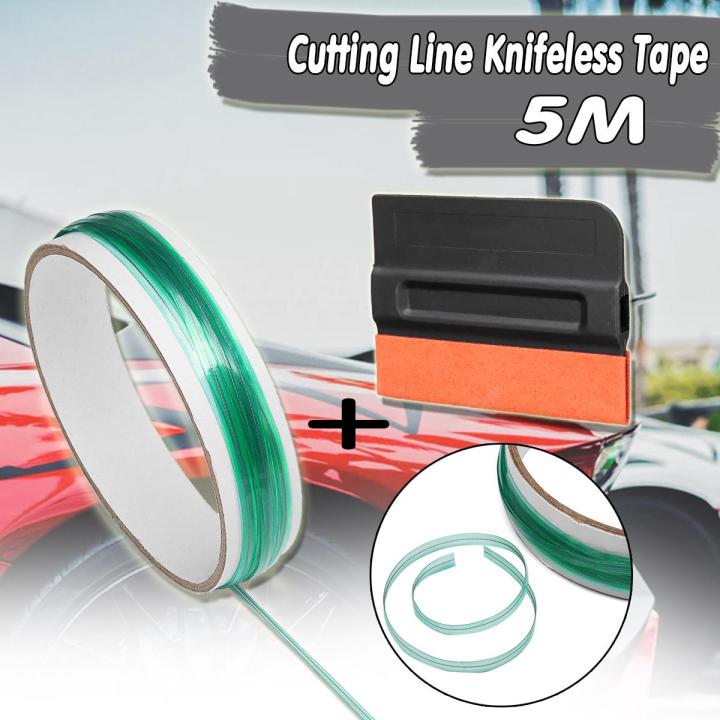 5M Kni Highquality feless Finish Line Tape +Pro Squeegee Graphic Vinyl ...
