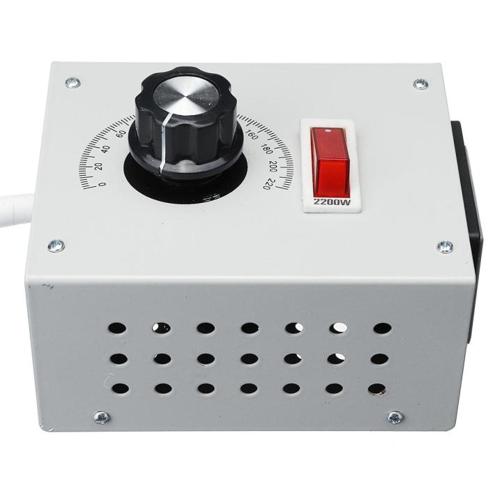 AC 220V New 4000W Variable Voltage Controller For Light Fan Speed Motor ...