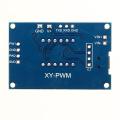 2 Channel PWM Generator Module Pulse Frequency Duty Cycle Adjustable Square Wave Rectangle Signal Generator For Stepper Motor Driver -. 