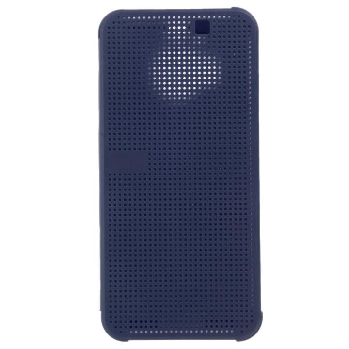 New%20Dot%20View%20Untra%20Slim%20Flip%20Silicone%20Smart%20Case%20Cover%20for%20HTC%20One%20M9%20Plus%205.2''%20-%20blue%20-%20Image%203