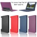 New For Highquality Lenovo Yoga Tab 3 850F 8" Case Tablet PC Slim Leather Folio Flip Cover Case Stand Cover For Lenovo Flip Case Cover - Dark blue. 