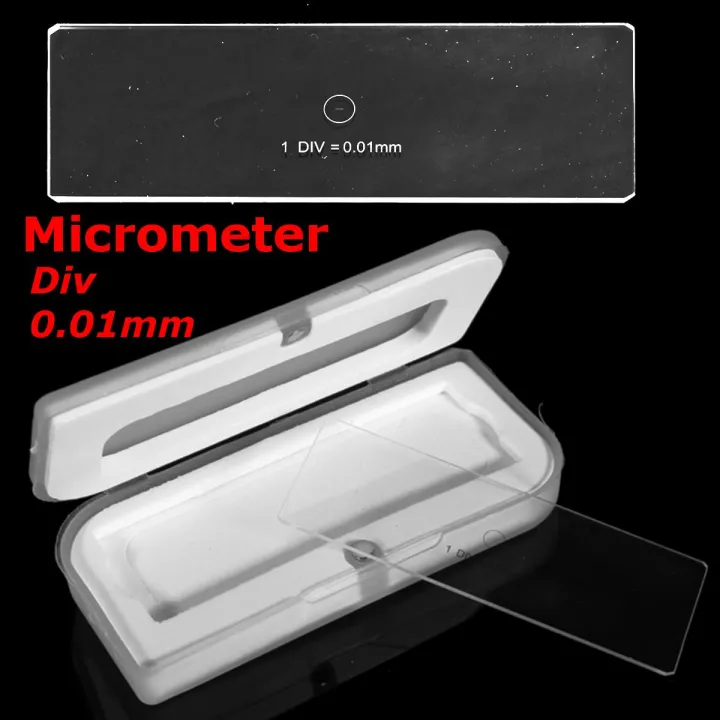 Microscope Objective Durable Stage Measuring Micrometer Calibration ...