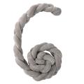 Baby Infant Plush Crib Bumper Bed Bedding Cot Braid Pillow Pad Protector. 