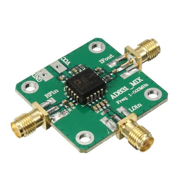 2x AD831 HF-Mischer – 500 MHz Bandbreite, Frequenzwandler, Breiter Dynamikbereich, 9–11V, 33x33 Mm