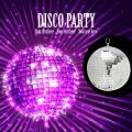 50mm Silver Disco Mirror Ball Medium Club Glass Sphere Light Payrt Supply-Silver. 