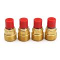18Pcs TIG Highquality Lanthanate Tungste Gas Lens Collet Body Kit Welder Torch F WP-9/20/25 US -. 