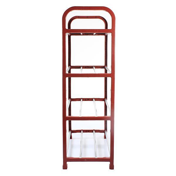 4 Layers Door Hanging Shelf Display Shoe Storage Organizer Portable ...