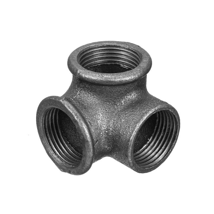 1" Side Outlet Elbow DEG 90° BLACK MALLEABLE IRON fitting pipe npt -