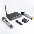 ARCHEER Home New Karaoke LCD UHF Dual CH Wireless Handheld Microphone System / 2 Mic - Eurocode. 