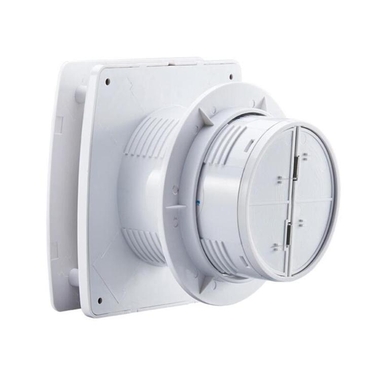 4'' Inch Waterproof Mute Wall Extractor Exhaust Fan Window For Bathroom ...