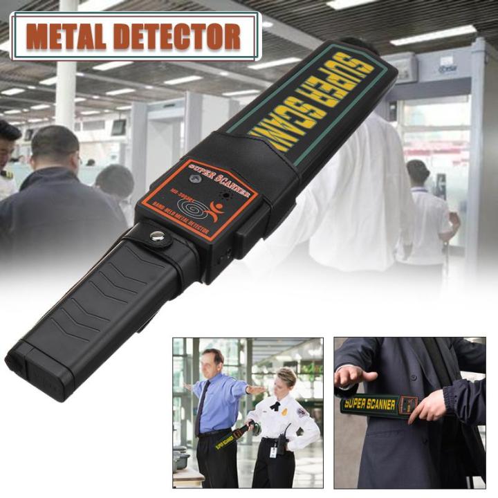 Handheld Metal New Detector Portable Security Super Scanner Wand ...