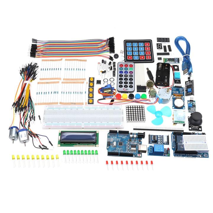 ULTIMATE UNO R3 chic Starter Kit for Arduino Keypad RTC SPI Bluetooth 1602LCD Servo