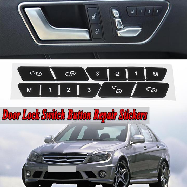 Door%20Lock%20Best%20Switch%20Button%20Repair%20Stickers%20Kit%20For%202008-14%20Mercedes%20Benz%20W204%20C300%20-%20-%20Image%208