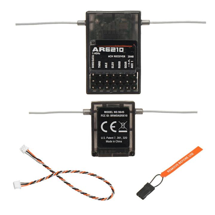 Full Range New 6CH AR6210 DSMX Receiver RX Support DSM2 For Spektrum ...