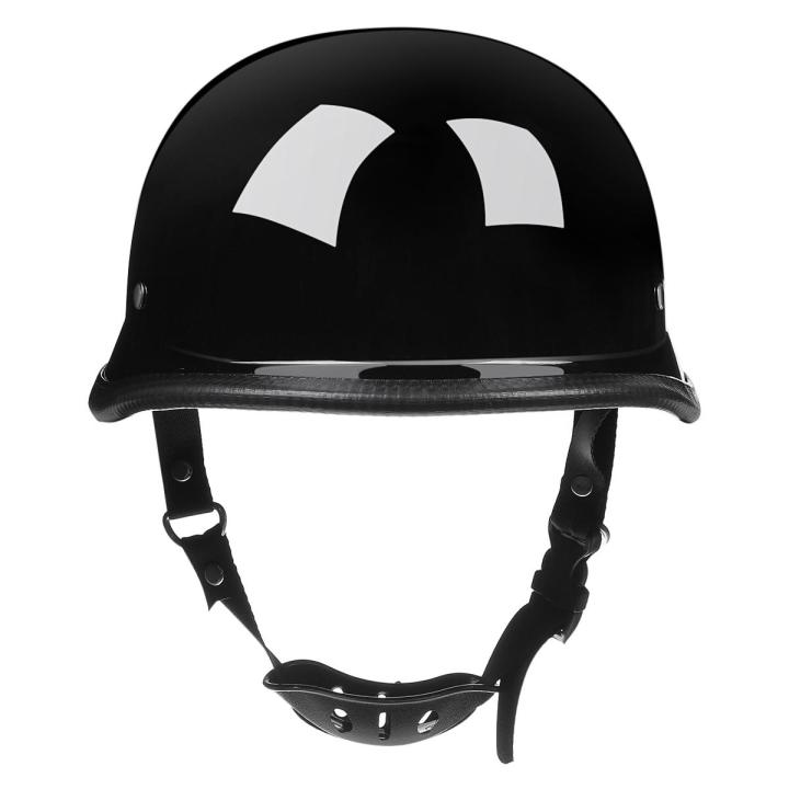 German%20Style%20Motorcycle%20Helmet%20Open%20Face%20Half%20%20Cap%20Steel%20Hard%20Helmet%20Safety%20-%20Bright%20black%20M%20-%20Image%202