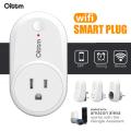 Oittm WIFI Smart US/UK/EU Plug Socket Outlet Works With Alexa/Echo/Google Home - American rules. 