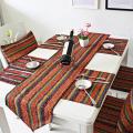 Folk Style Cotton Place Mat Table Runner Tablecloth Hotel Bed Runner Home Table Decoration Runners # 32*180cm. 