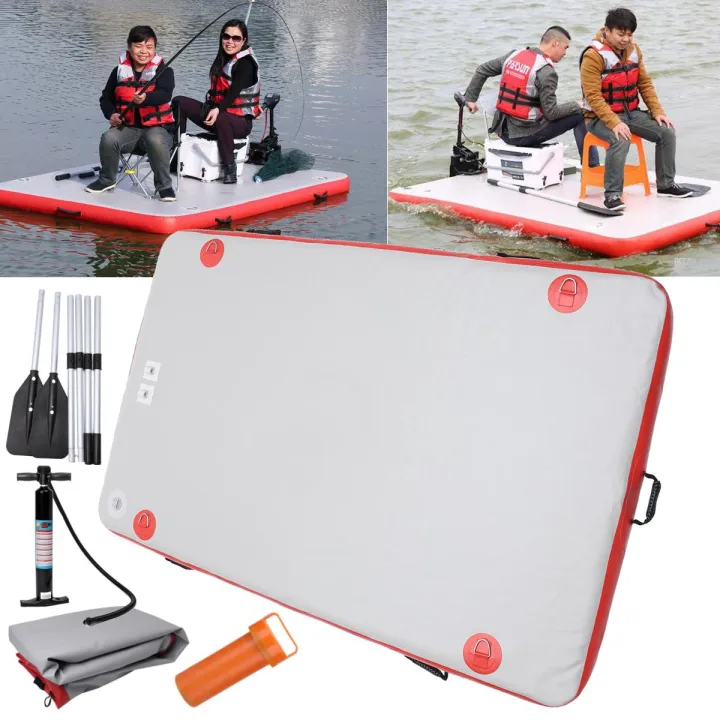 Inflatable fishing Boat Rubber Raft Rafting Fishing Sports River Lake ...
