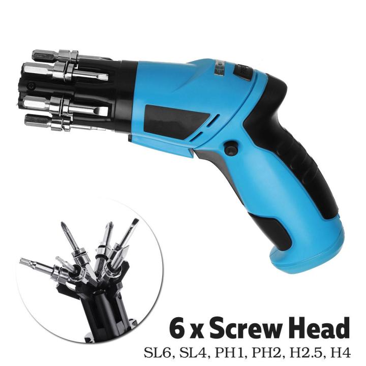 Rotatable Screwdriver 17 in HOT SELL 1 Electric 6V 1500W 90° Rotatable Cordless Screwdriver ...