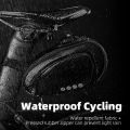 ROCKBROS Bicycle Rear Bag Waterproof Saddle Seatpost Cycling Storage Panniers MTB Road Folding Bike Tail Light Bags. 