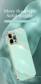 For Samsung Galaxy J4 Plus Back Cover Luxury 6D Plating Soft Case Camera Lens Protection Square Frame Silicone Glossy Shockproof Mobile Phone Cases. 