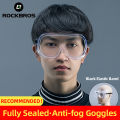 ROCKBROS Anti-fog Cycling Glasses Fully Sealed Professional Protective Goggle HD Dust-proof Men Used Goggles. 
