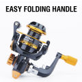 10Kg Drag High Speed Spinning Reel Set Mesin Pancing Murah Jigging Reel Ajiking Spinning Reel Saltwater Fishing Reel Full All Metal Mini 500 Series Mesin Pancing. 