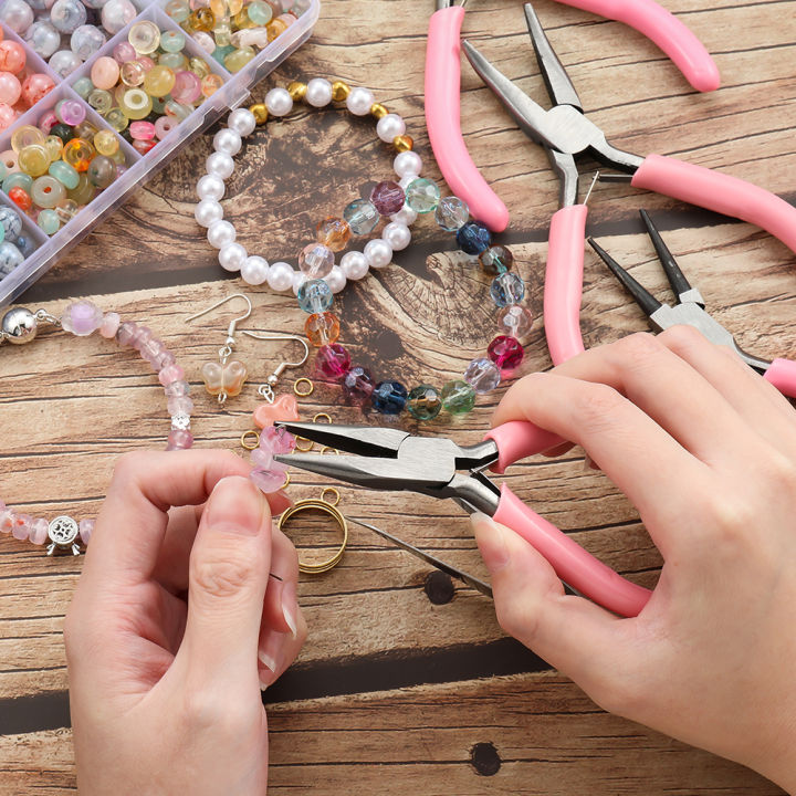 St.kunkka%201set%20Stainless%20Steel%20Jewelry%20Pliers%20Set%20Hand%20Tool%20Accessory%20Set%20For%20Diy%20Beaded%20Jewelry%20Accessories%20Making%20-%20Image%207