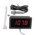【Trending】 Digital Tachometer RPM Gauge Speed Meter With Hall Proximity Sensor Switch Pulse Frequency Table Industrial Tachometer Counter. 