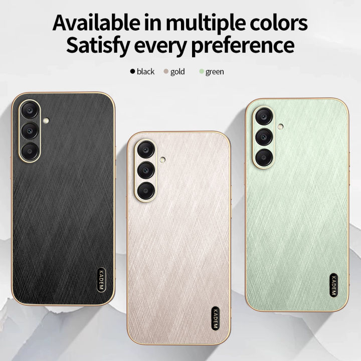 tzmar%20for%20Samsung%20Galaxy%20A56%205G%20Silk%20Pattern%20Luxury%20Electroplated%20Gold%20Phone%20Case%20Shockproof%20Protection%20Back%20Hard%20Cover%20-%20Image%204