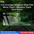 For Asus Rog Phone 9 / Rog Phone 9 Pro Flim Full Coverage Super Clear Tempered Glass Front Screen Protector. 