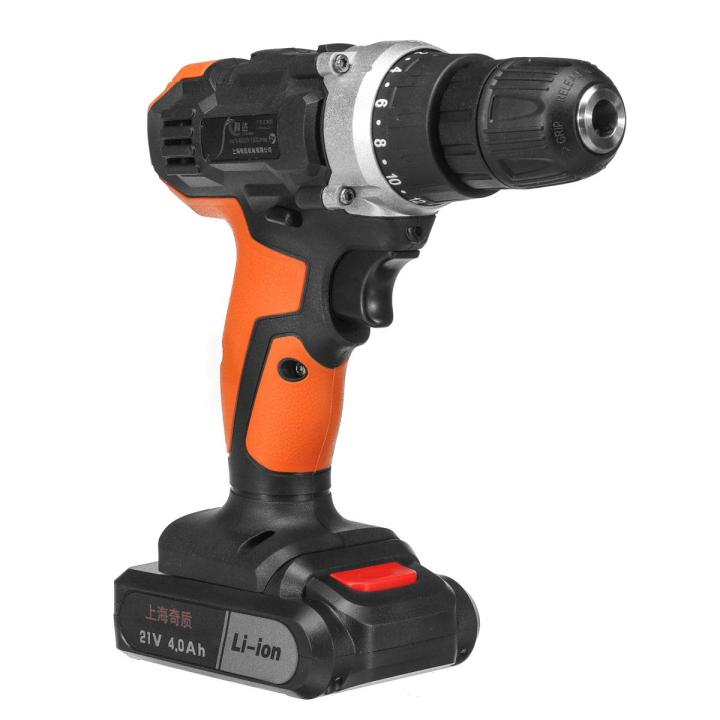 21V%203/8"%20New%20Cordless%20Electric%20Drill%2018+1%20LED%20Screw%20Driver+2x4000mAh%20Li-Ion%20Battery%20-%20-%20Image%203