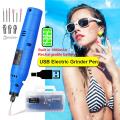 Universal Serial New Bus Electric Rechargeable Engraving Grinder Pen Pedicure Manicure Nail Drill Set -. 