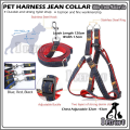Malaysia Pet Harness Jeans Collar Dog Collars Puppy Comfortable Adjustable Kolar Animal Nylon Strap. 