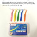 Tattielove Korona brush 20 pcs L shape many sizes good interdental brushing for braces. 
