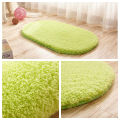 Absorbent Soft Bathroom Bedroom Floor Non-slip Mat Bath Shower Rug Plush-Light Green. 