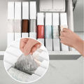 Garbag Bag Storage Folding Wall Mounted Kitchen Napkin Box Desk Drawer Organizer. 