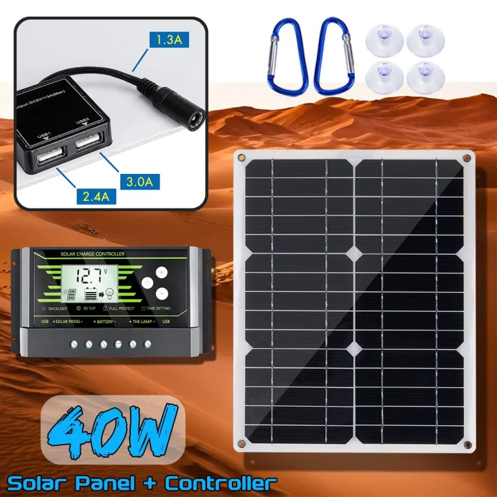 40W%2018V%20New%20Mono%20Solar%20Panel%20Dual%2012V/5V%20%20Universal%20Serial%20Bus%20Monocrystaline%20Flexible%20Solar%20Charger%20For%20Car%20RV%20Boat%20Charger%20-%20-%20Image%203