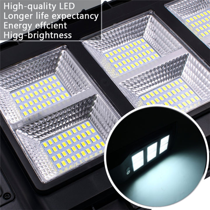 80W/140W/180W%20192/384/576%20HOT%20SELL%20LED%20Solar%20Power%20Street%20Light%20Waterproof%20IP67%20Light%20Control%20+%20Human%20Body%20Induction%20Outdoor%20Garden%20Security%20Wall%20Lamp%20Road%20-%20180W%20576LED%20-%20Image%204