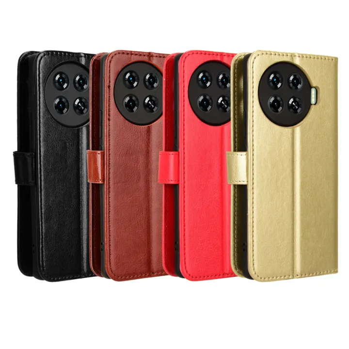 xipare%20for%20Tecno%20Spark%2020%20Pro%20Plus%204G%20case%20flip%20phone%20holder%20stand%20casing%20wallet%20PU%20leather%20back%20cover%20-%20Image%203