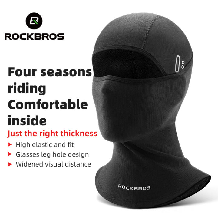 ROCKBROS Cycling Face Mask Breathable Riding Motorcycle Headgear Full Face Neck Anti-UV Protection Windproof Scarf Hiking Climbing Outdoor Sports For Men and Women