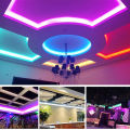 5m 10m Best USB LED Strip Lights IP65 5050 RGB TV LED Strip With Remote Controller Y - 5M 150 lights（US Plug). 