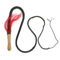 8Ft Cowhide Braided Leather Stockwhip Stock Whip Bullwhip Bull Whip Wood Handle -. 