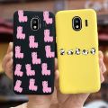 Galaxy 2018 Case J400F J400G Cute Panda Candy Painted Cover For Samsung J4 Soft TPU Casing. 